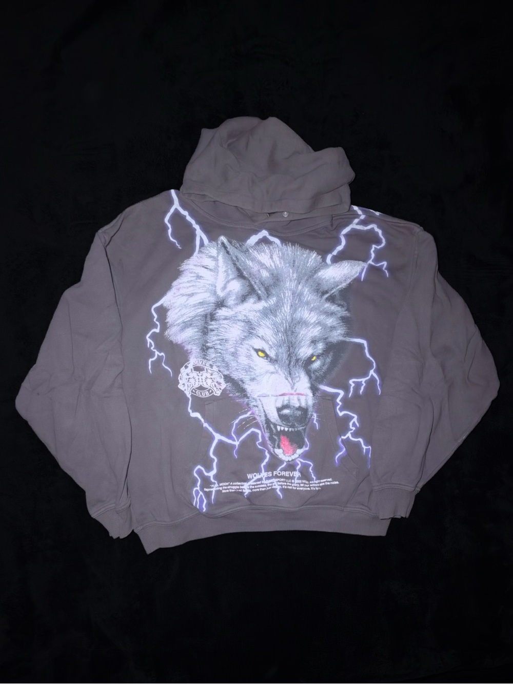 Darc Sport Wolves Lightning Hoodie L 412/1000